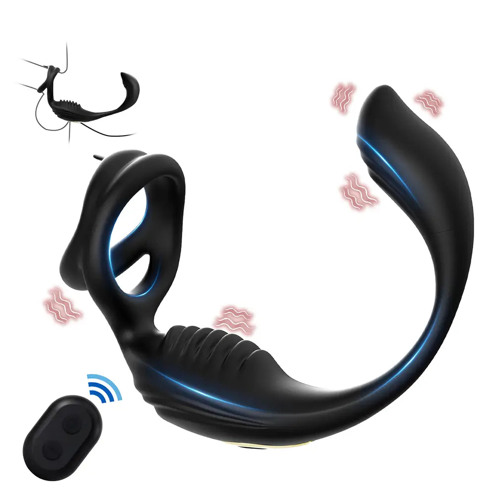 PM5: Electric Prostate Massager for Penis, Testicle & Perineum Stimulation