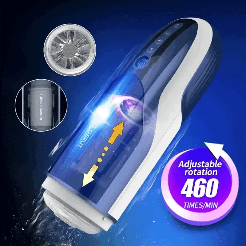 Leten Turbo Charger: 10 Thrusting Rotating Modes High Speed Stroker