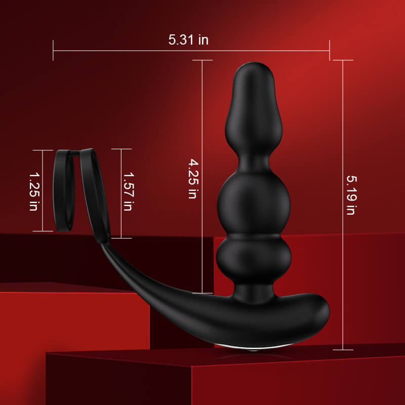 PM14: Wearable Vibrating & Rotating Prostate Massager