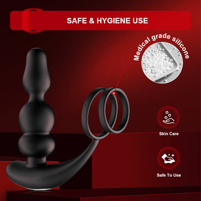 PM14: Wearable Vibrating & Rotating Prostate Massager